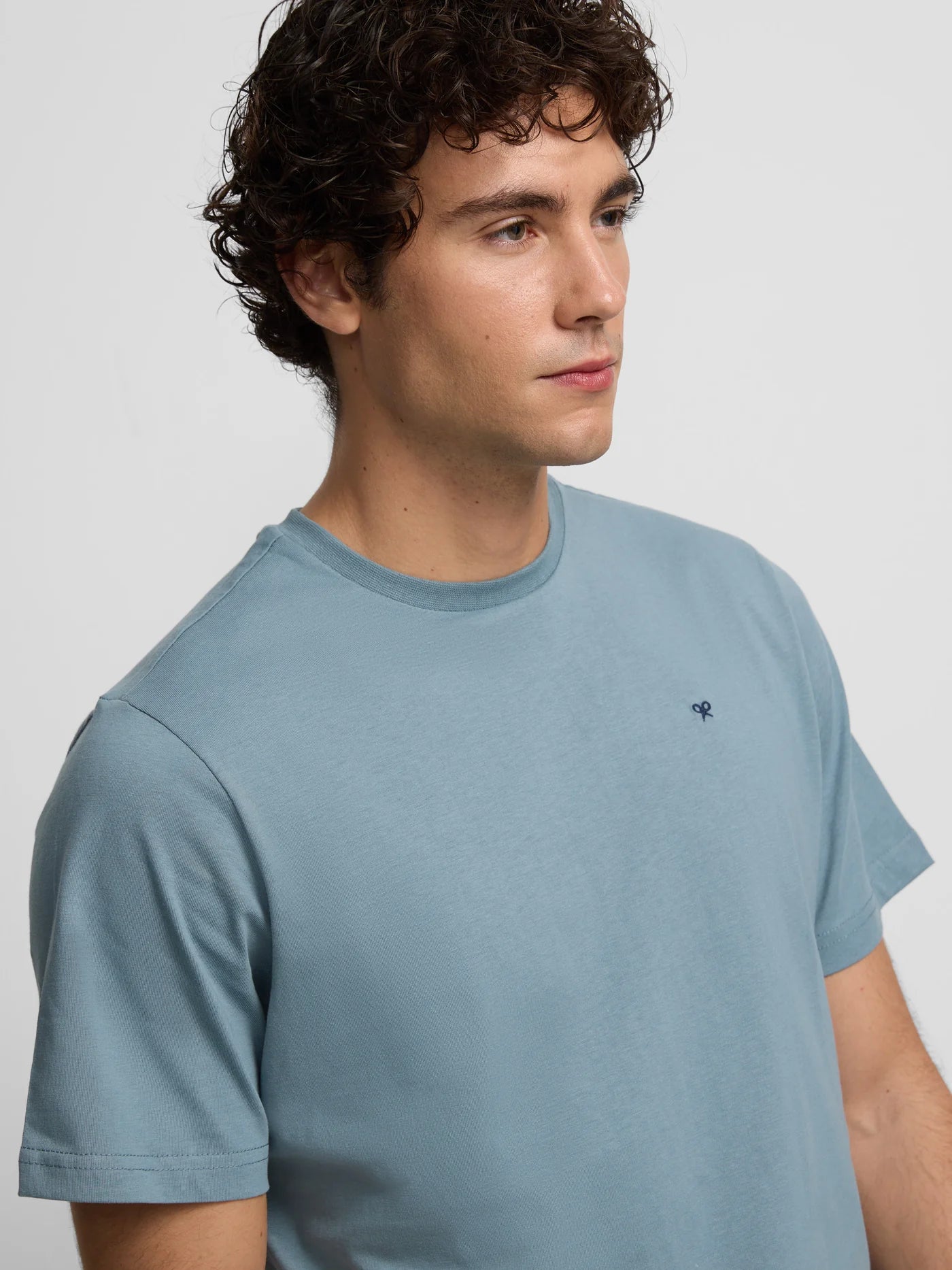 CAMISETA BASIC VERDE GRIS