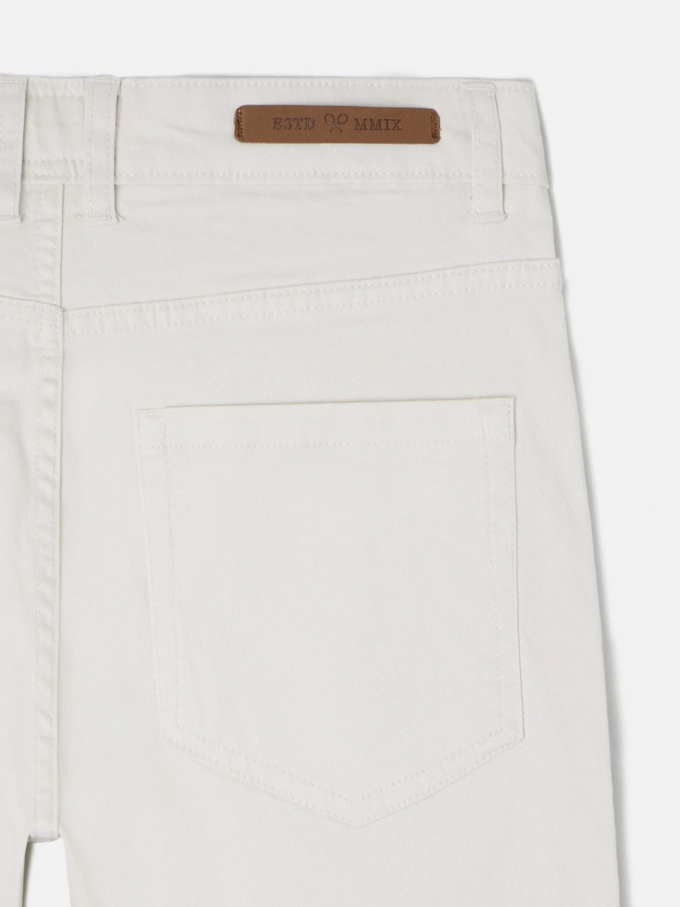 PANTALÓN 5 BOLSILLOS CREMA