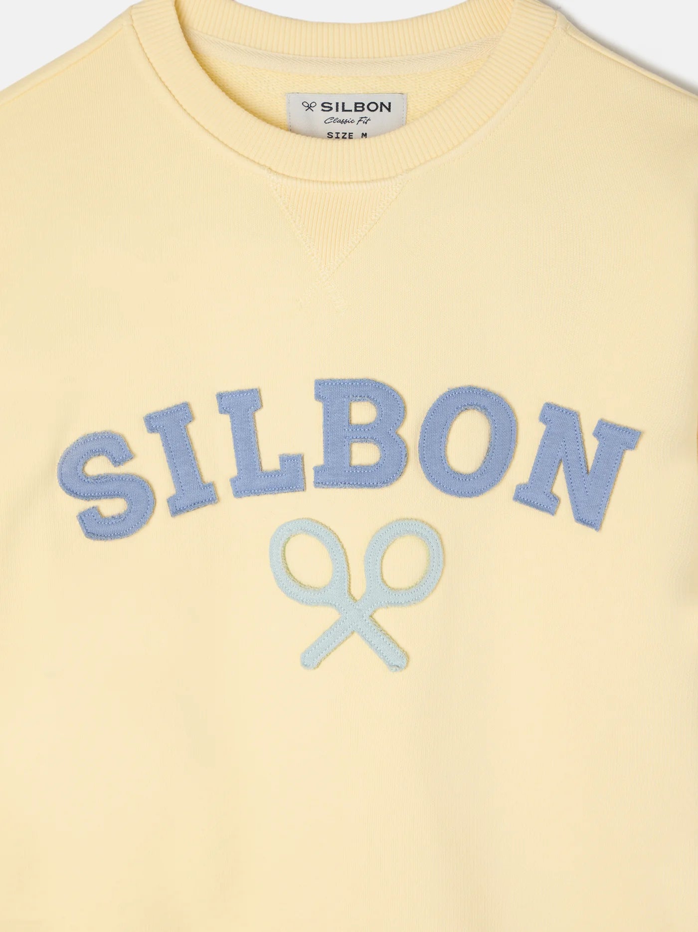 SUDADERA LOGO AMARILLA
