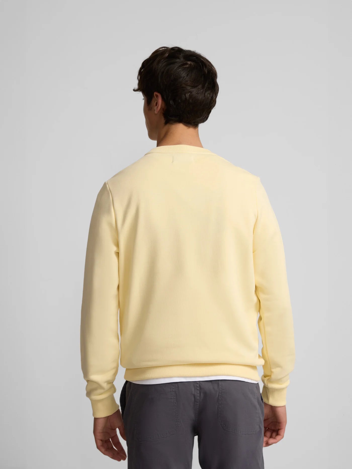 SUDADERA LOGO AMARILLA