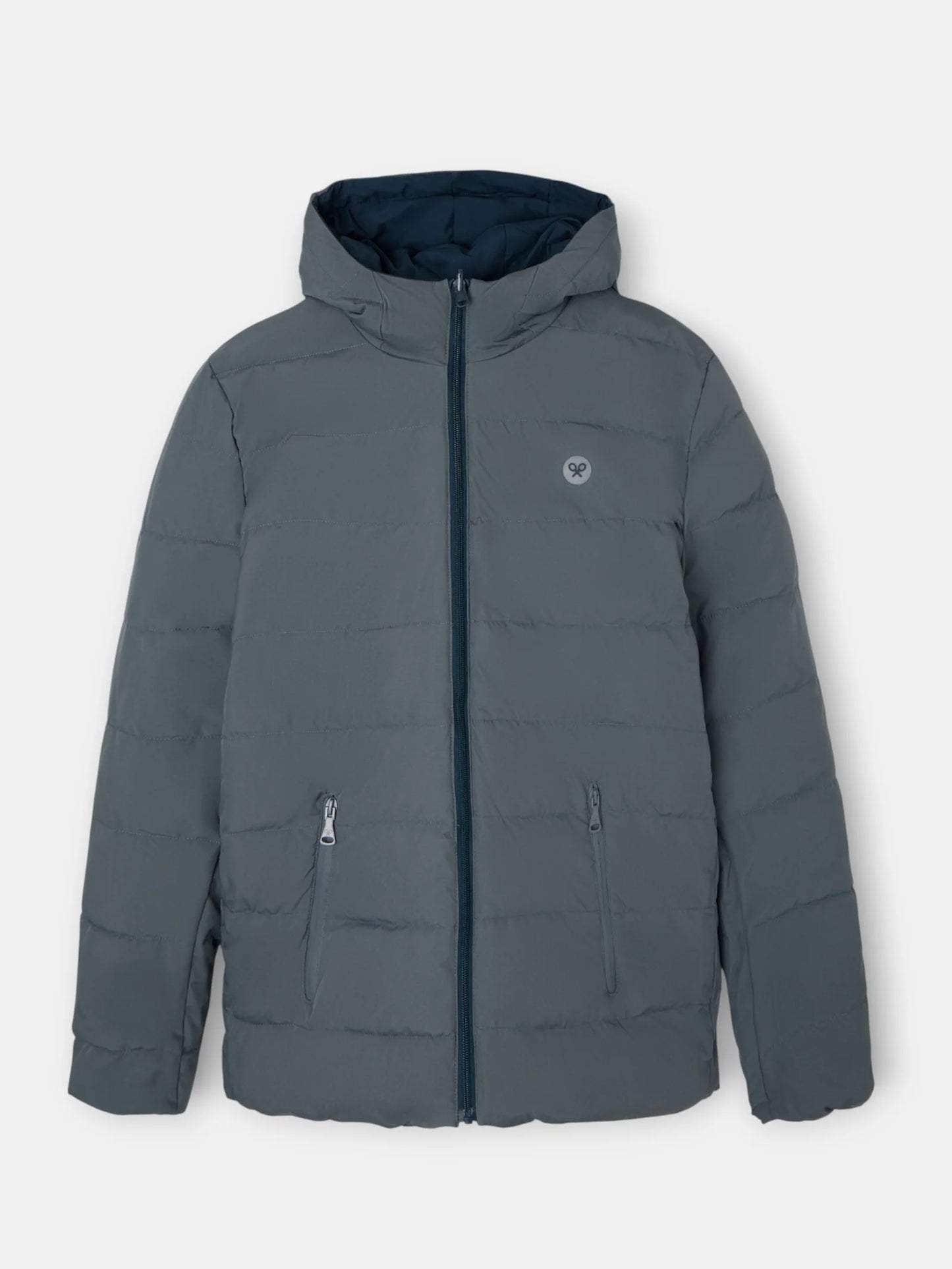 ABRIGO REVERSIBLE AZUL/GRIS