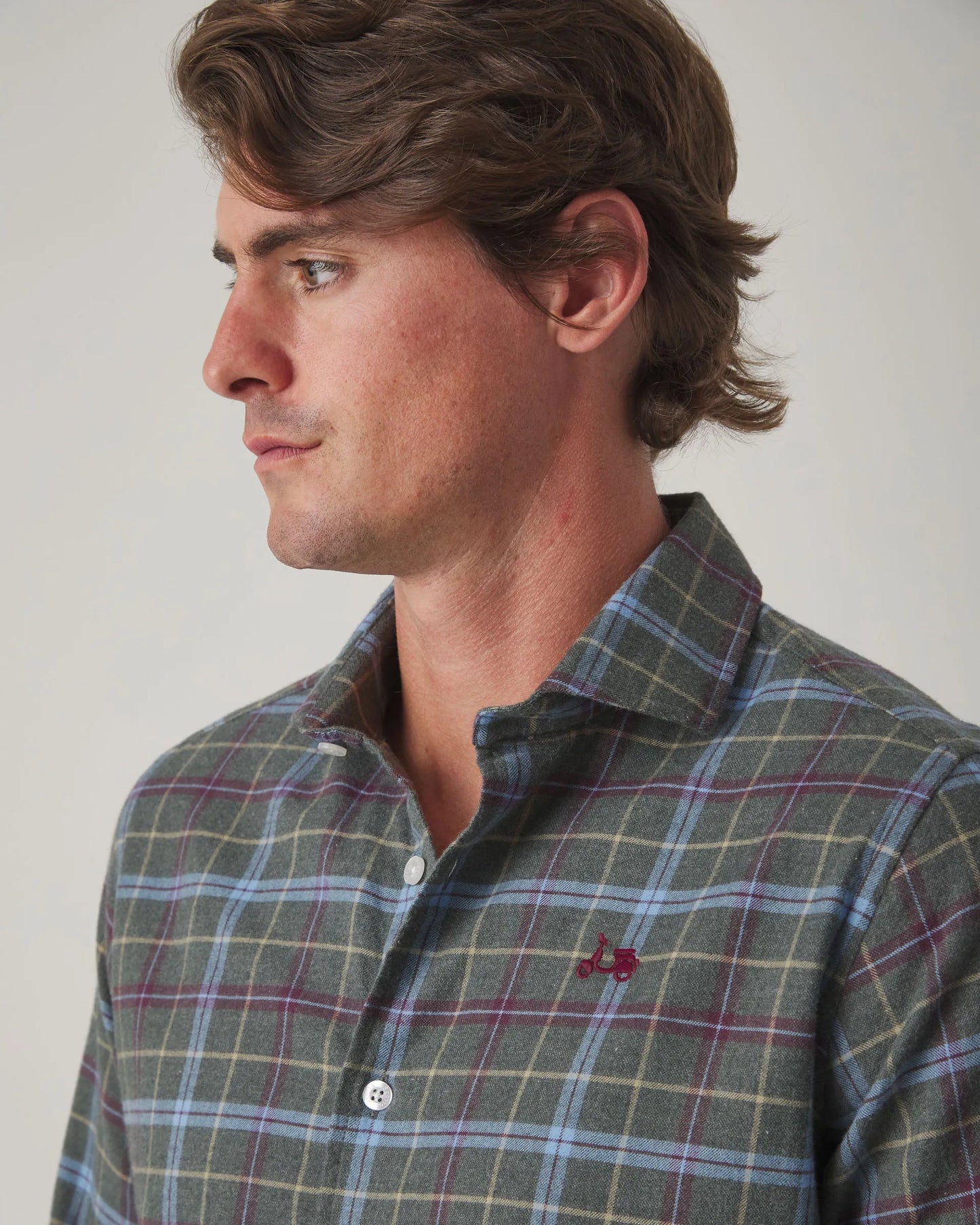 CAMISA CUADROS FRANELA