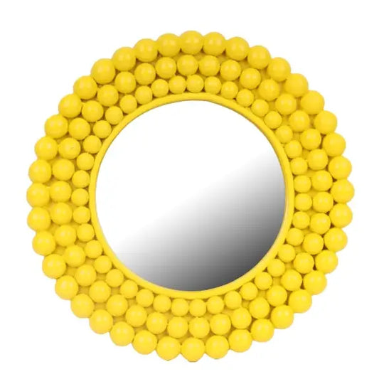 ESPEJO DOTS YELLOW