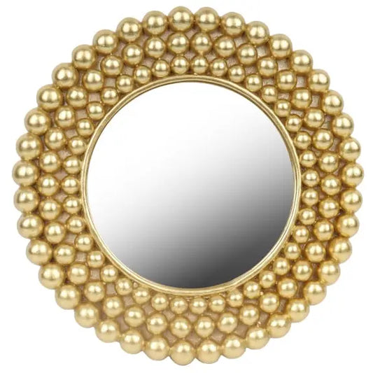 ESPEJO DOTS GOLD