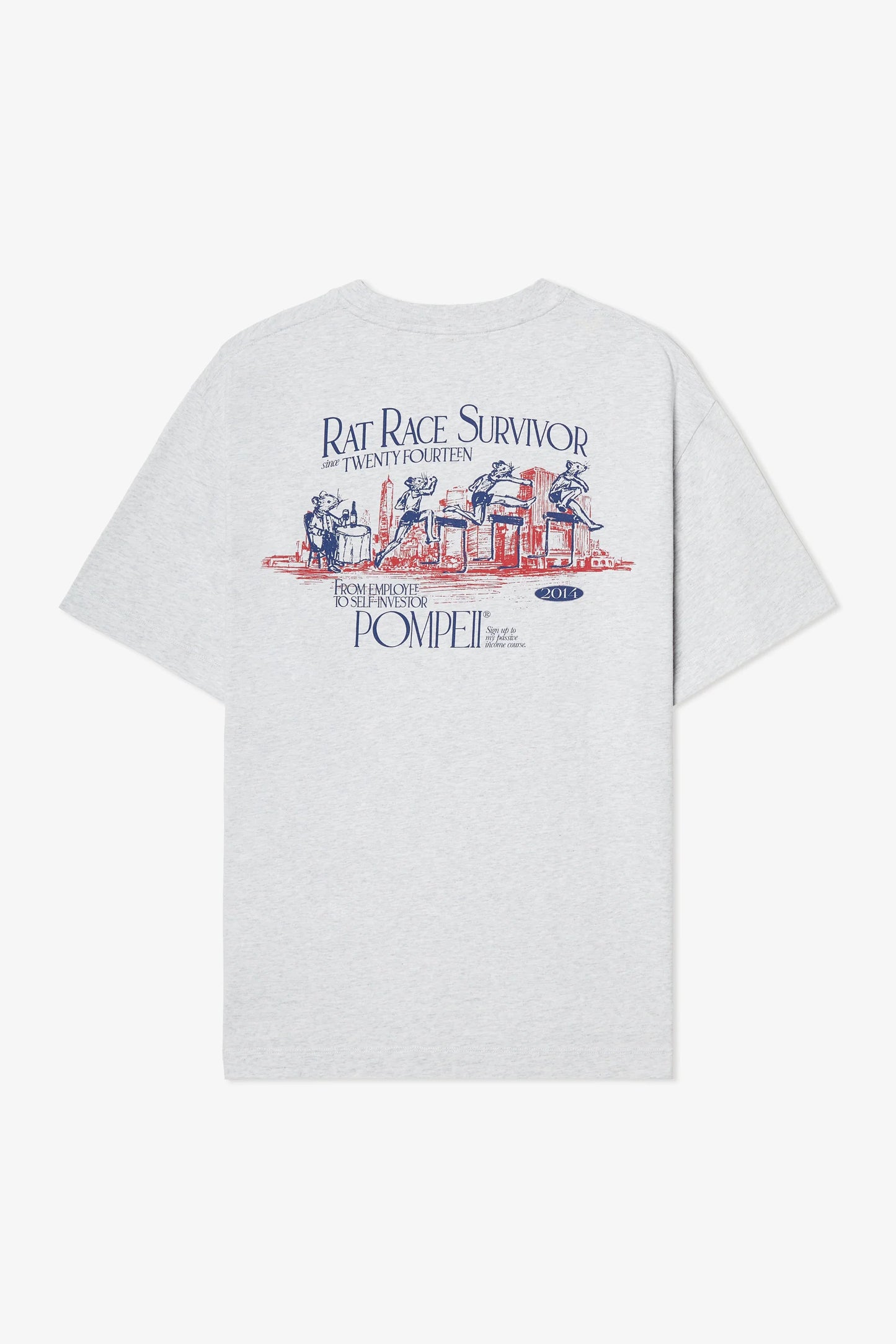 CAMISETA RAT RACE GRIS