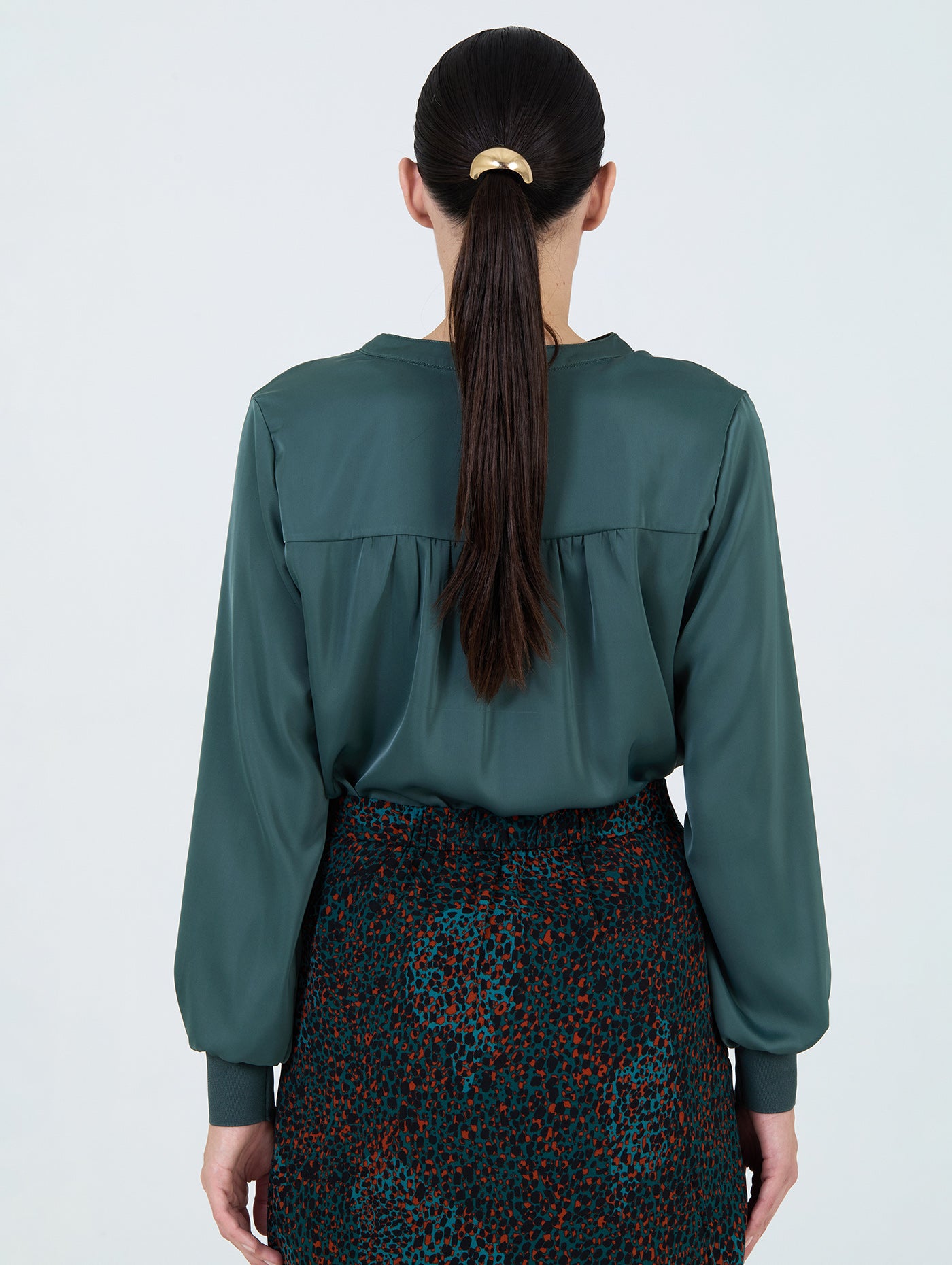 BLUSA SATINADA FOREST
