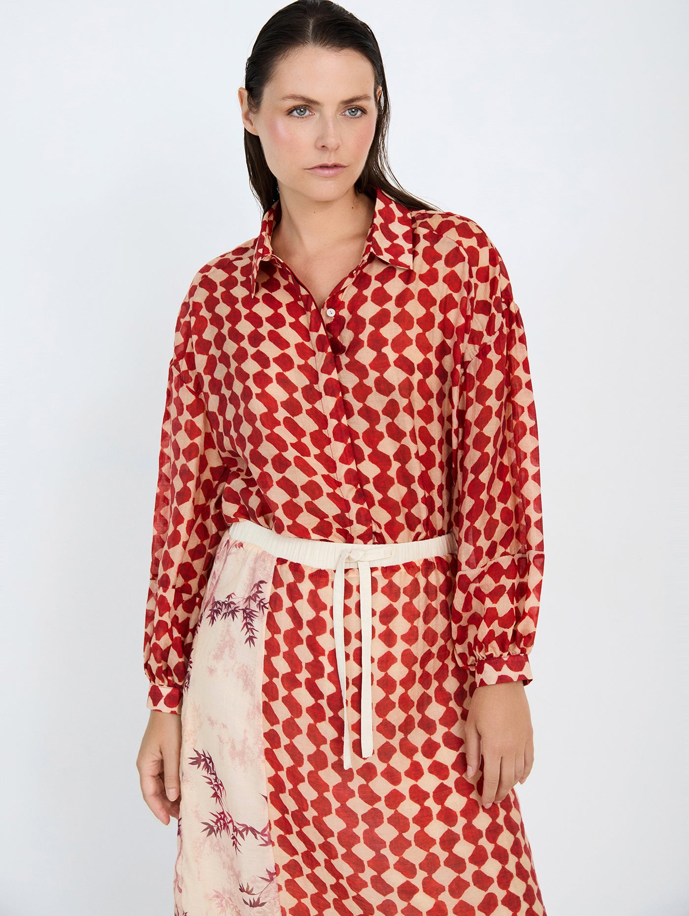 BLUSA FLUIDA NARANJA