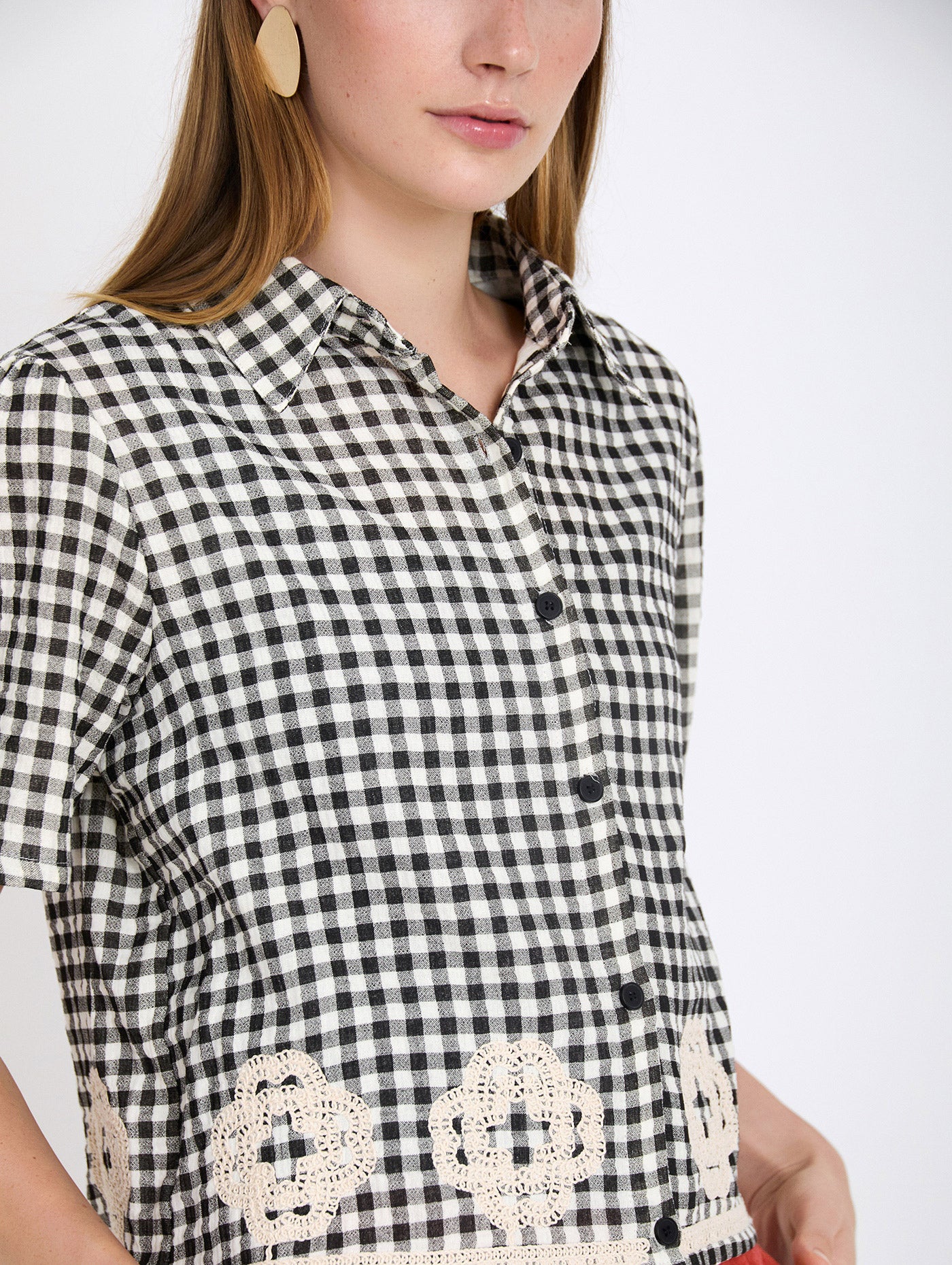 BLUSA VICHY DETALLES