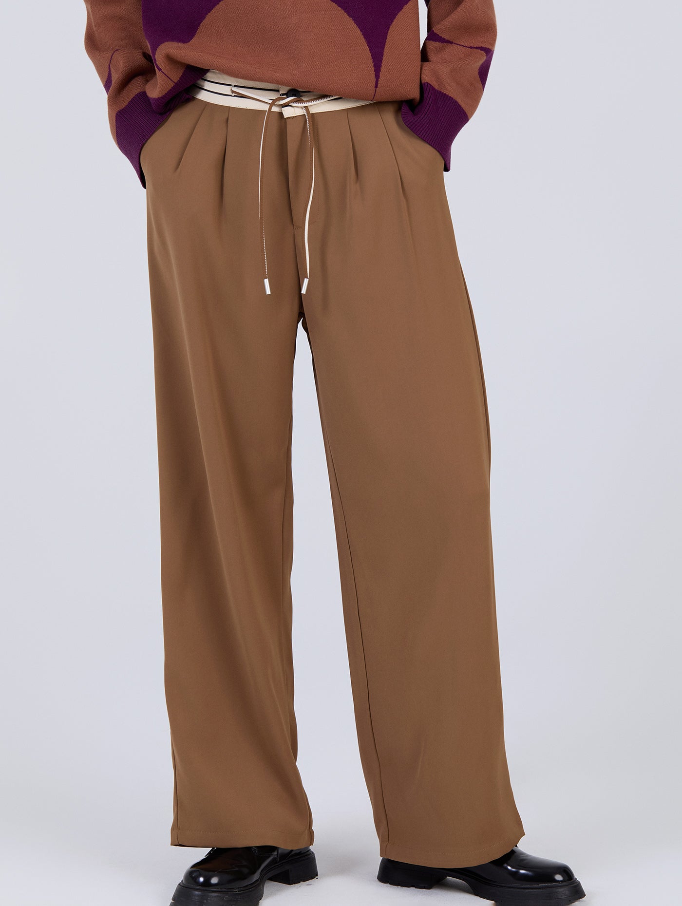 PANTALON CINTURA CONTRASTE