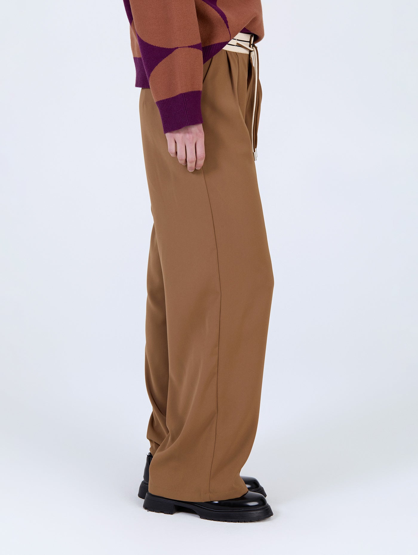PANTALON CINTURA CONTRASTE