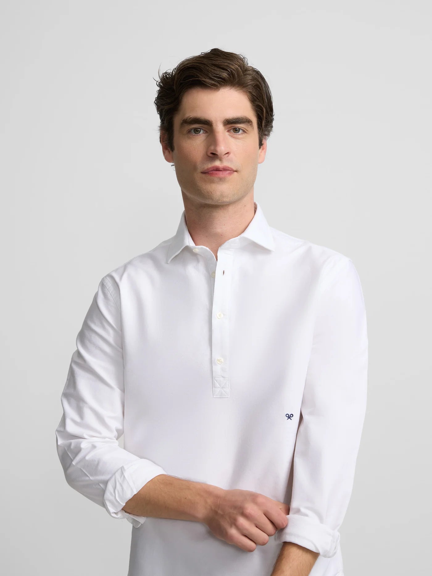 POLERA OXFORD BLANCA