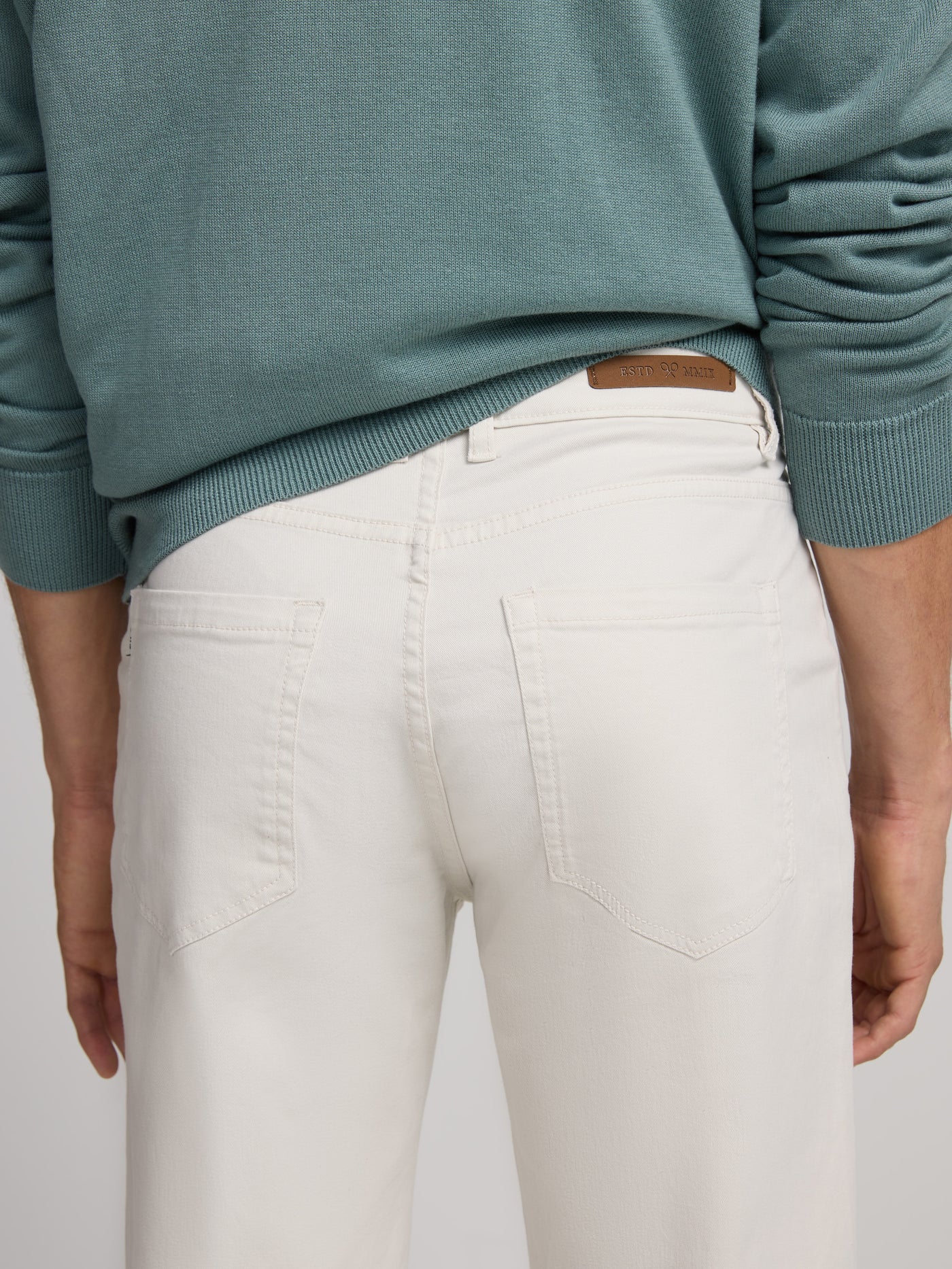 PANTALÓN 5 BOLSILLOS CREMA