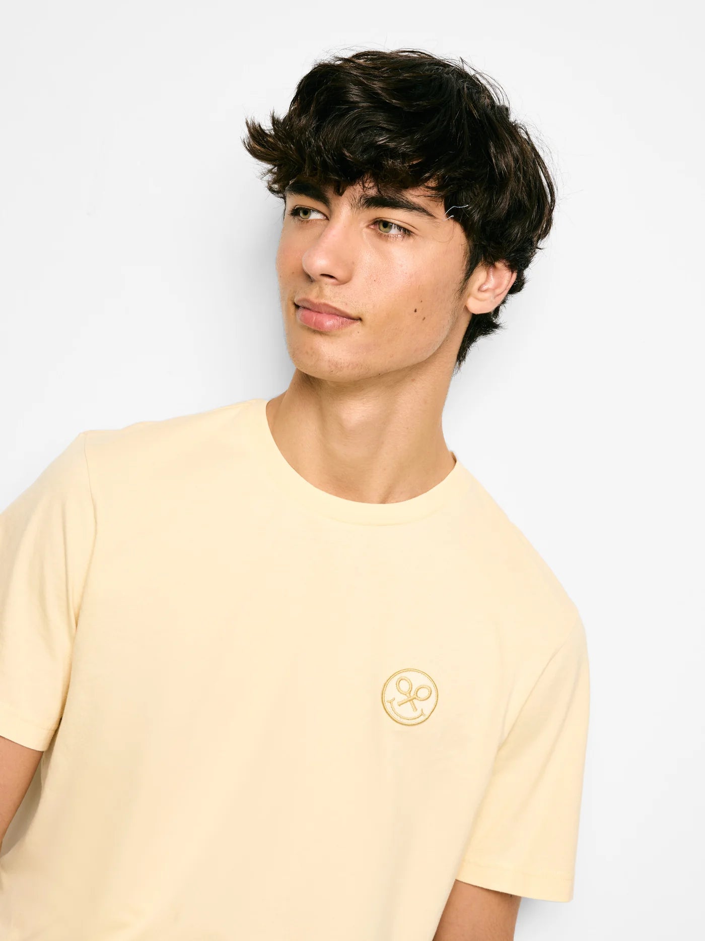 CAMISETA SMILE AMARILLO