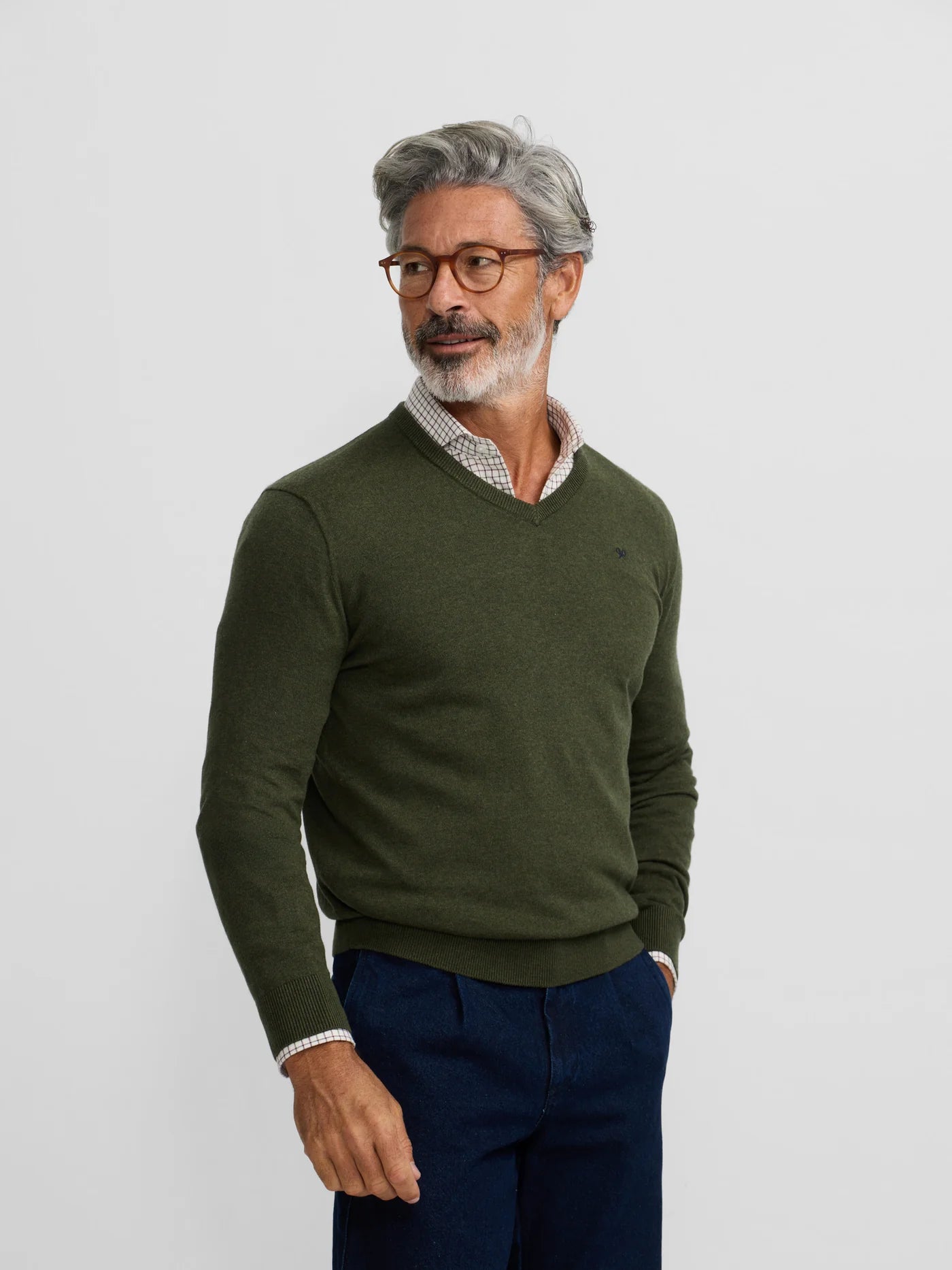 JERSEY CUELLO PICO VERDE