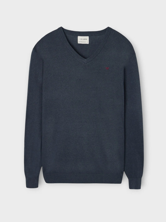 JERSEY CUELLO PICO GRIS