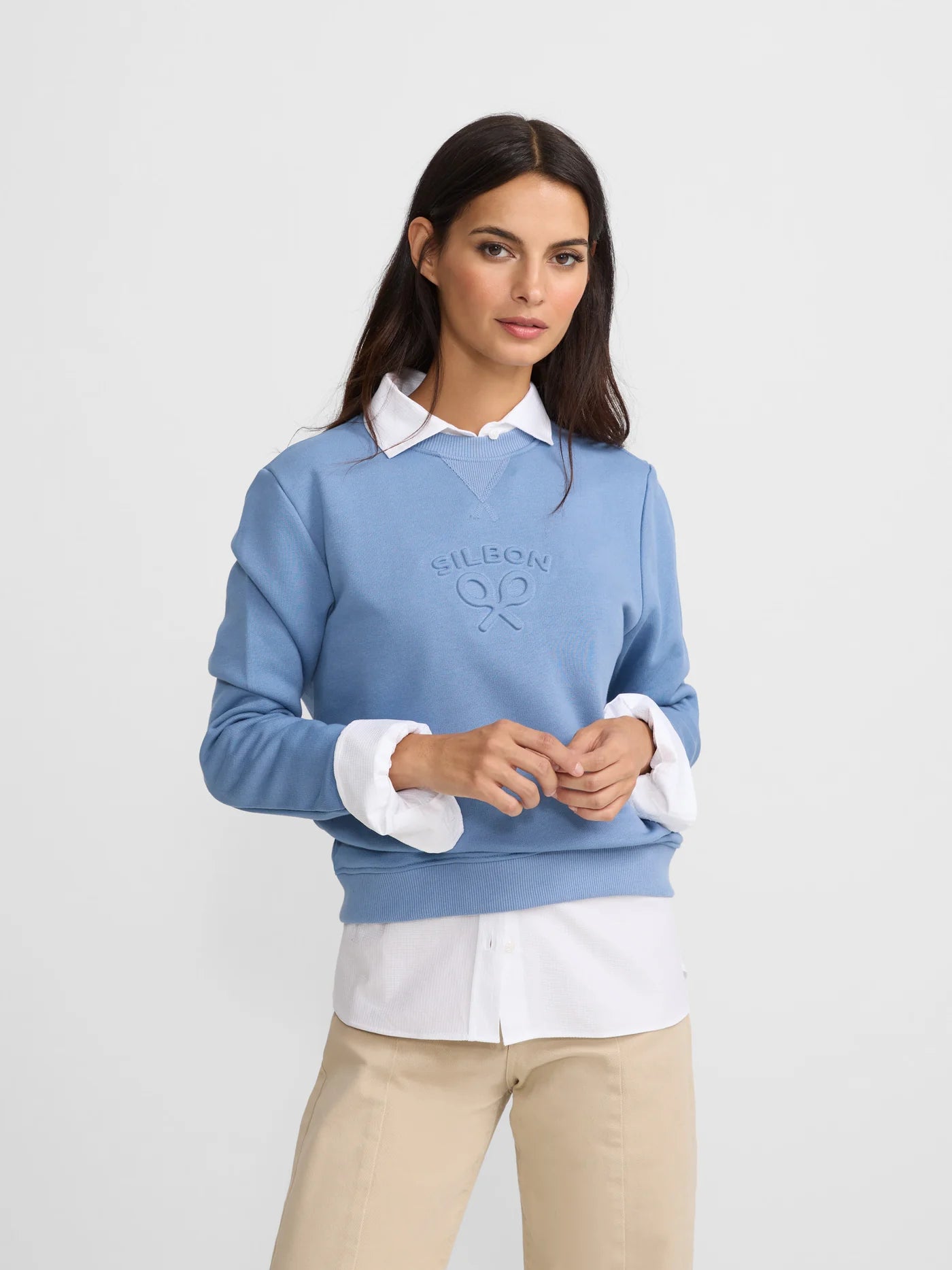 SUDADERA LOGO SKY