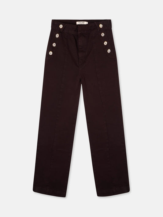 PANTALON CULOTTE MARINERO MARRON