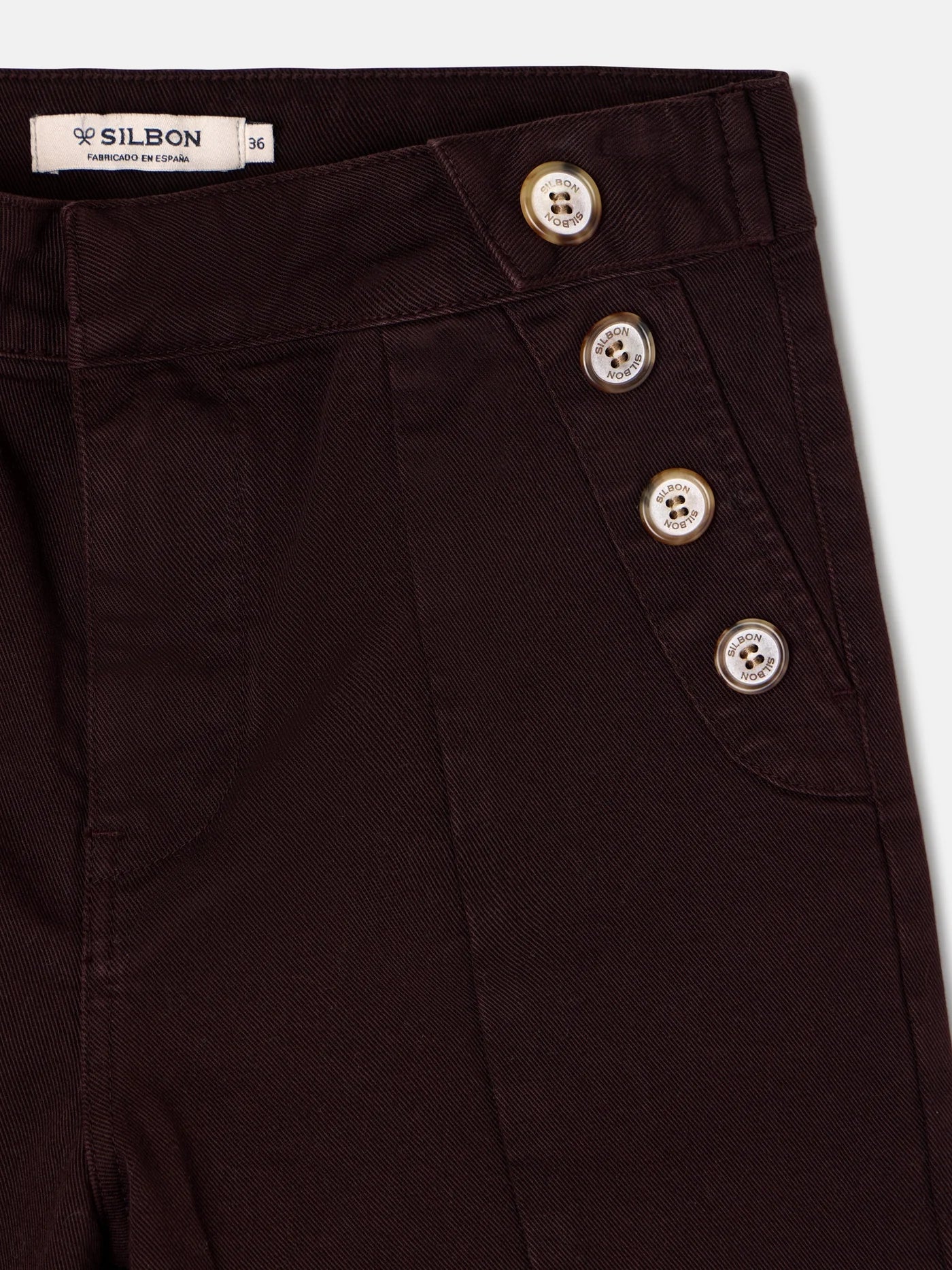 PANTALON CULOTTE MARINERO MARRON