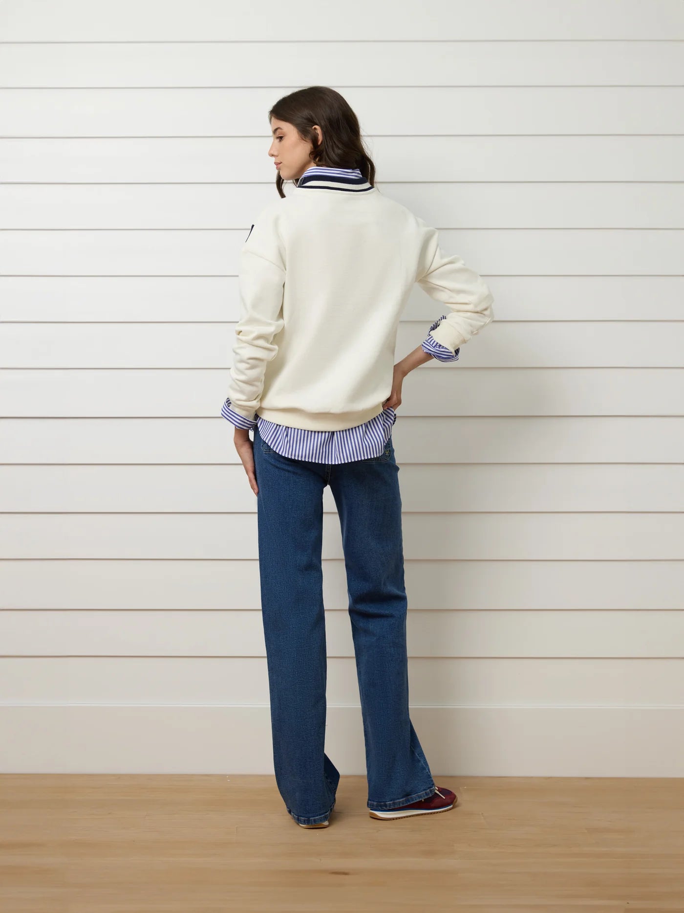 SUDADERA V NECK