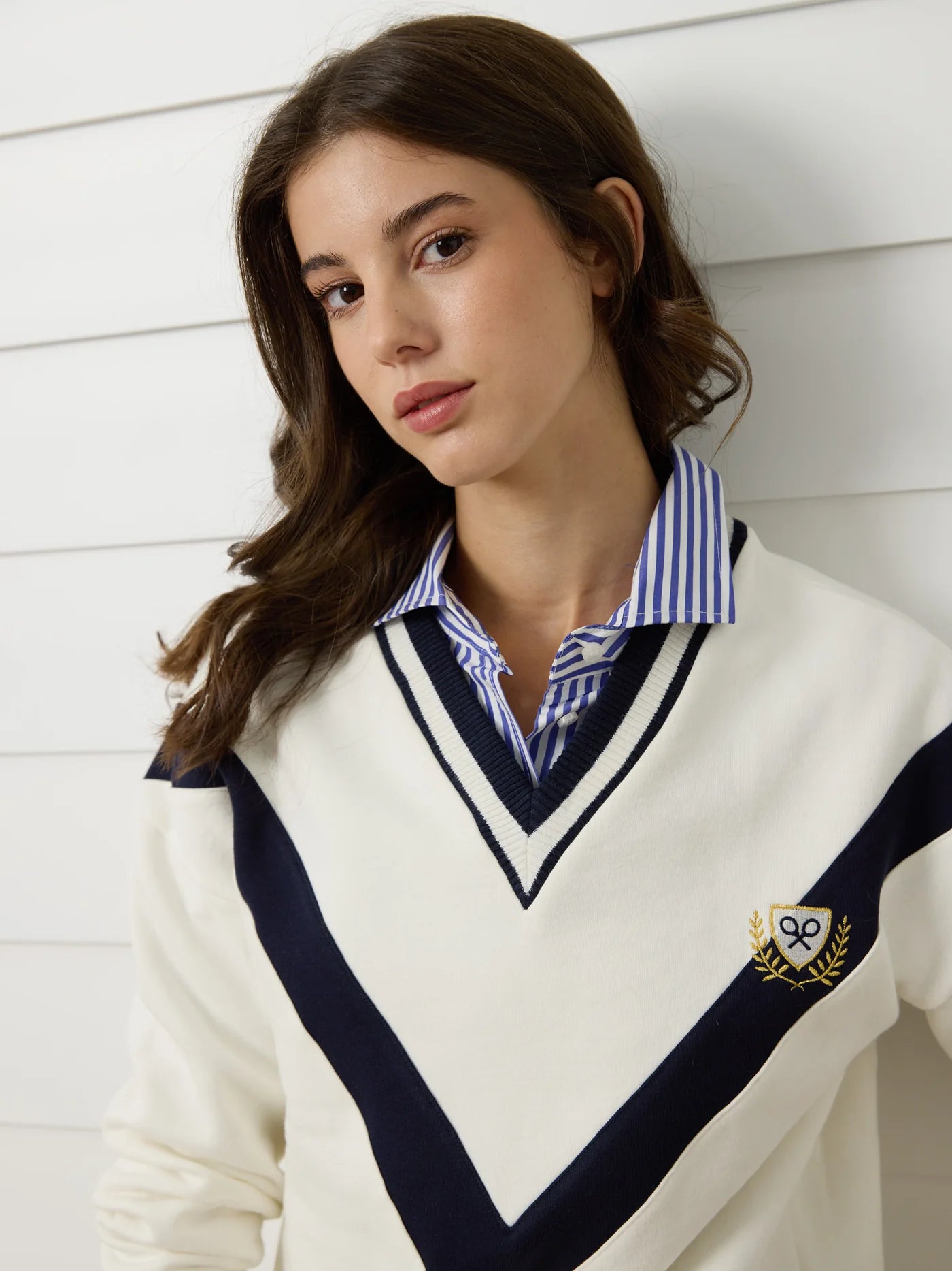 SUDADERA V NECK