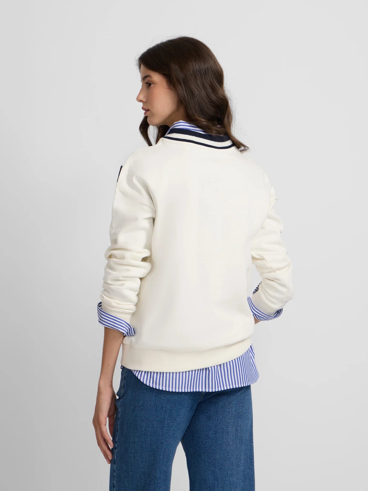 SUDADERA V NECK