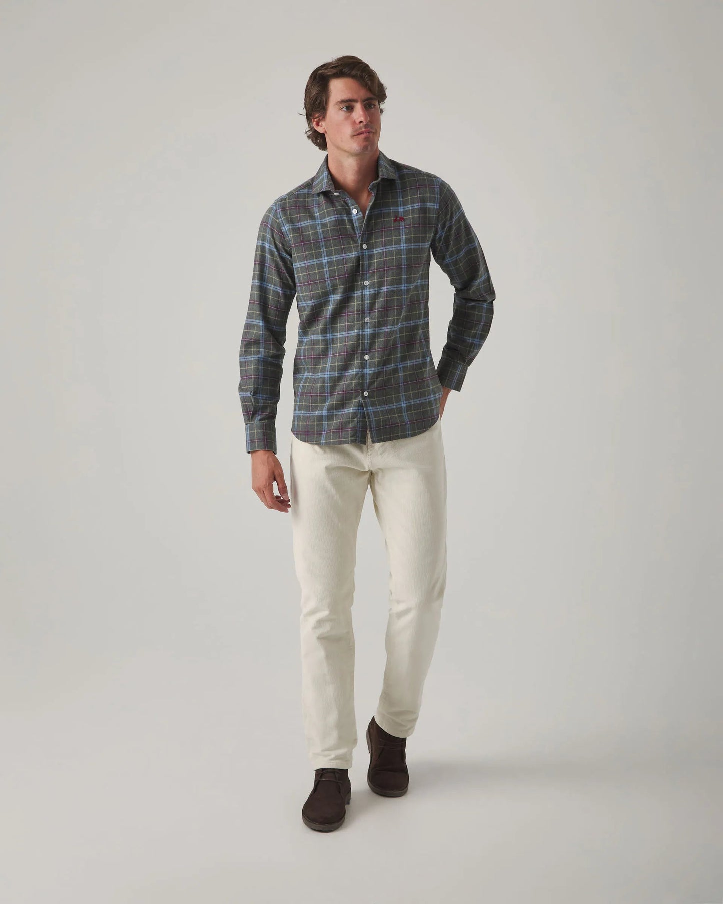 CAMISA CUADROS FRANELA