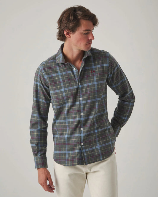 CAMISA CUADROS FRANELA