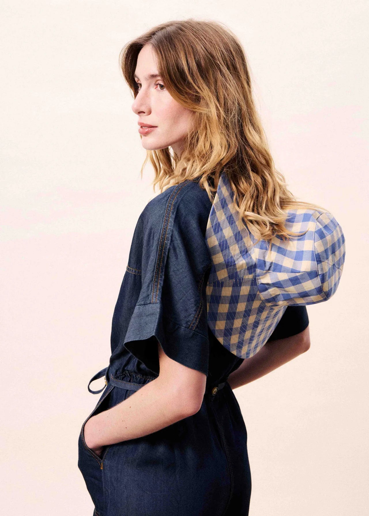 SOMBRERO VICHY REVERSIBLE