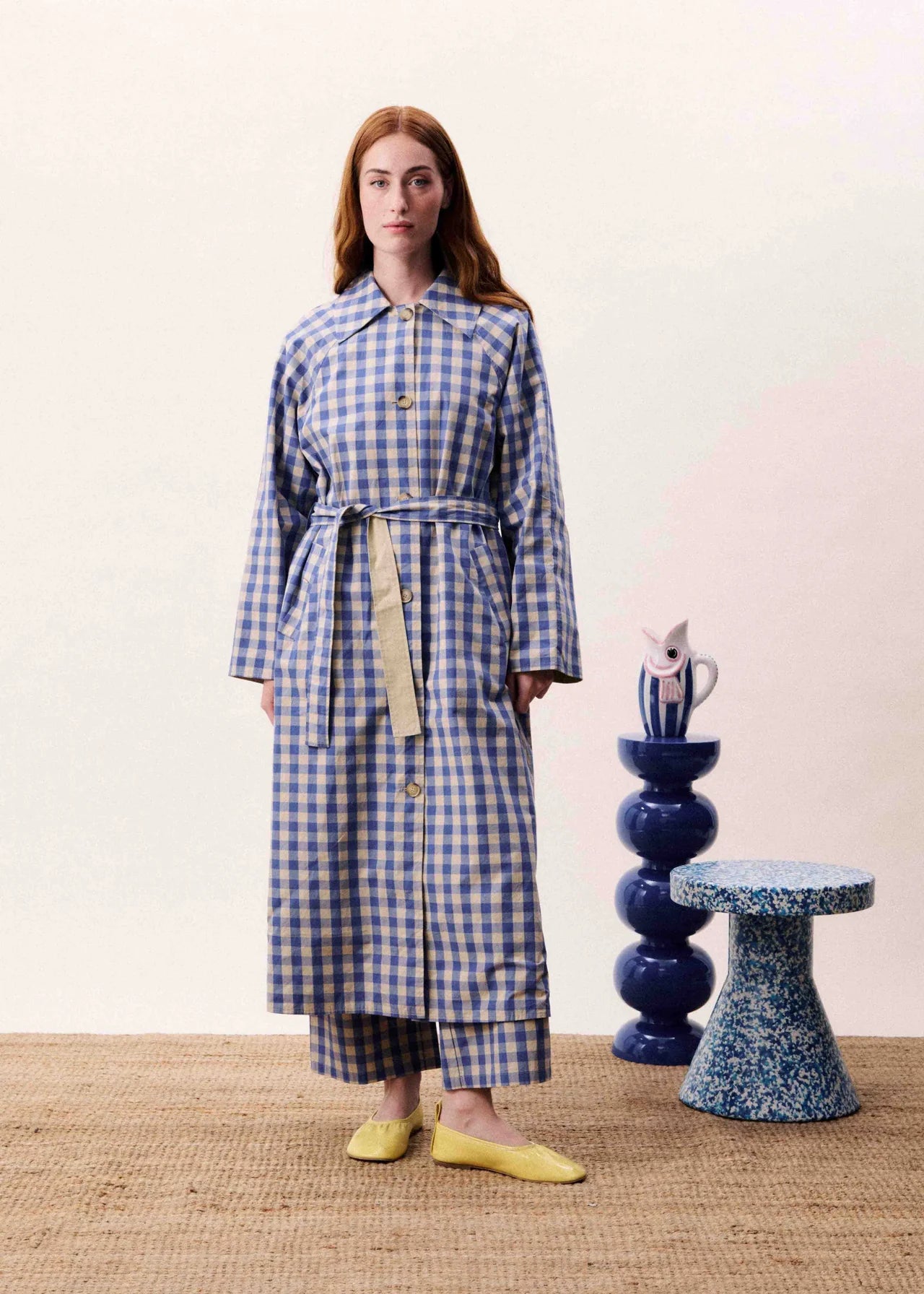 GABARDINA VICHY REVERSIBLE