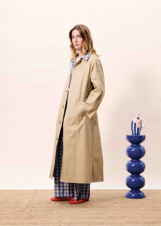 GABARDINA VICHY REVERSIBLE
