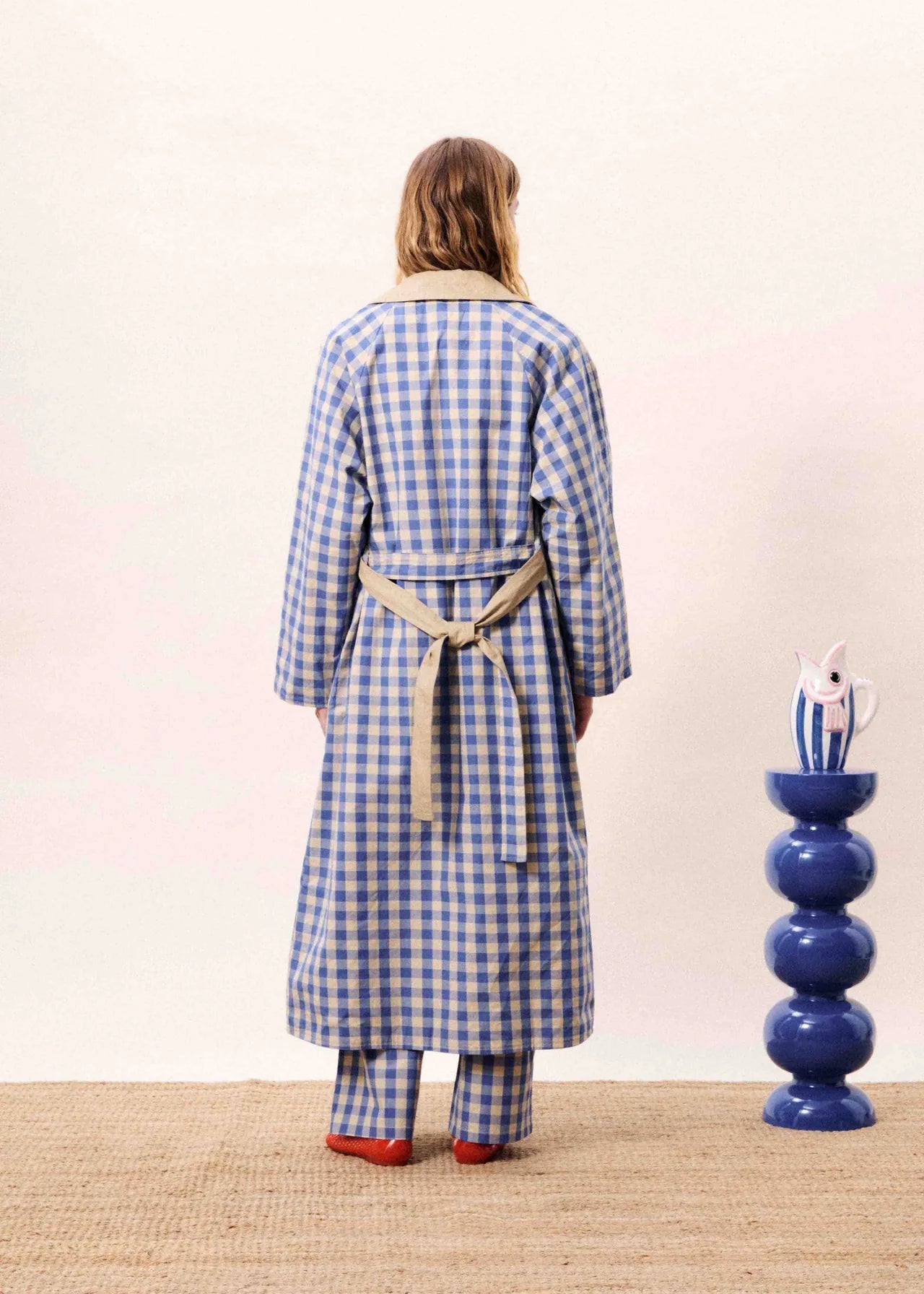 GABARDINA VICHY REVERSIBLE