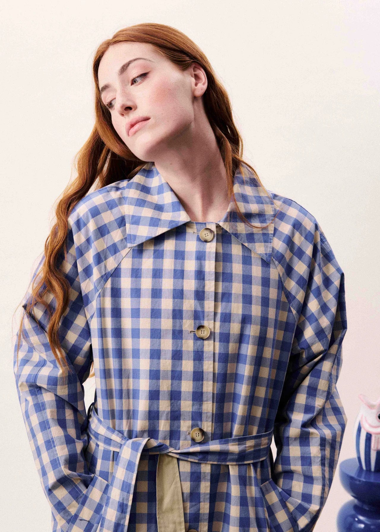 GABARDINA VICHY REVERSIBLE