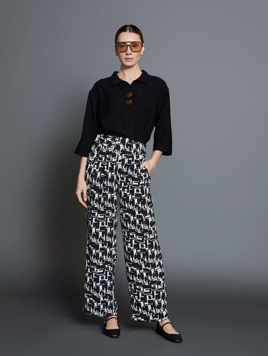 PANTALON MONOGRAM BLACK