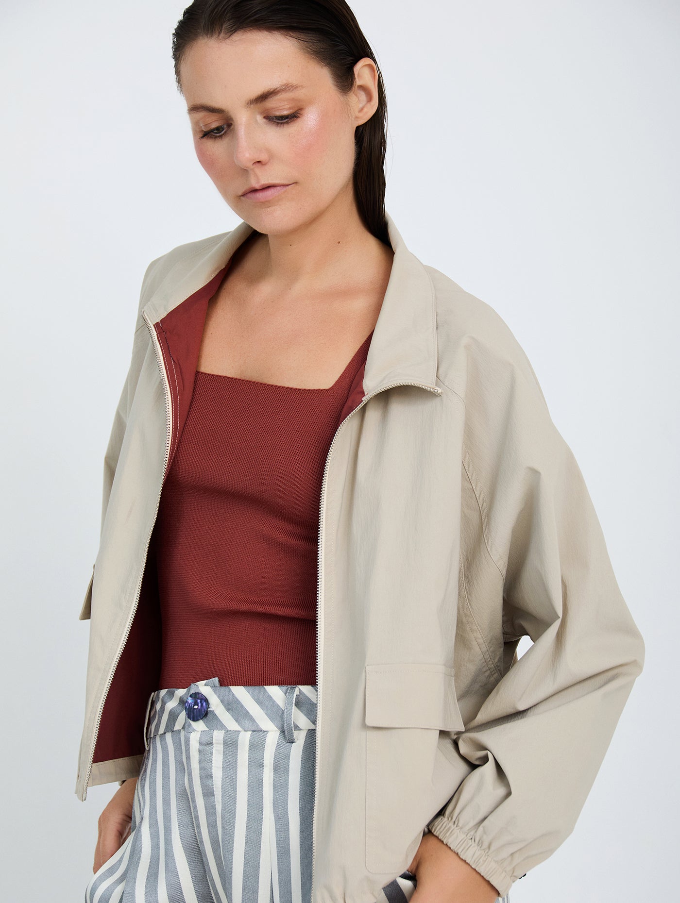 CAZADORA BEIGE
