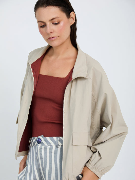 CAZADORA BEIGE