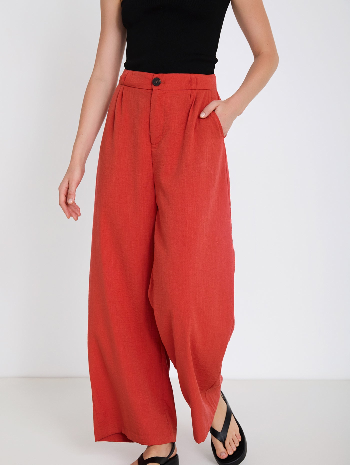 PANTALÓN FLUIDO ORANGE