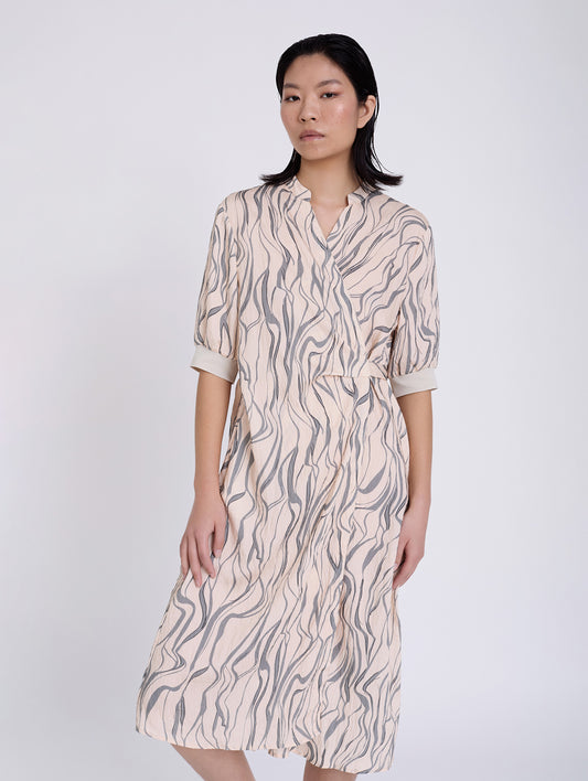 VESTIDO WRAPPED ESTAMPADO