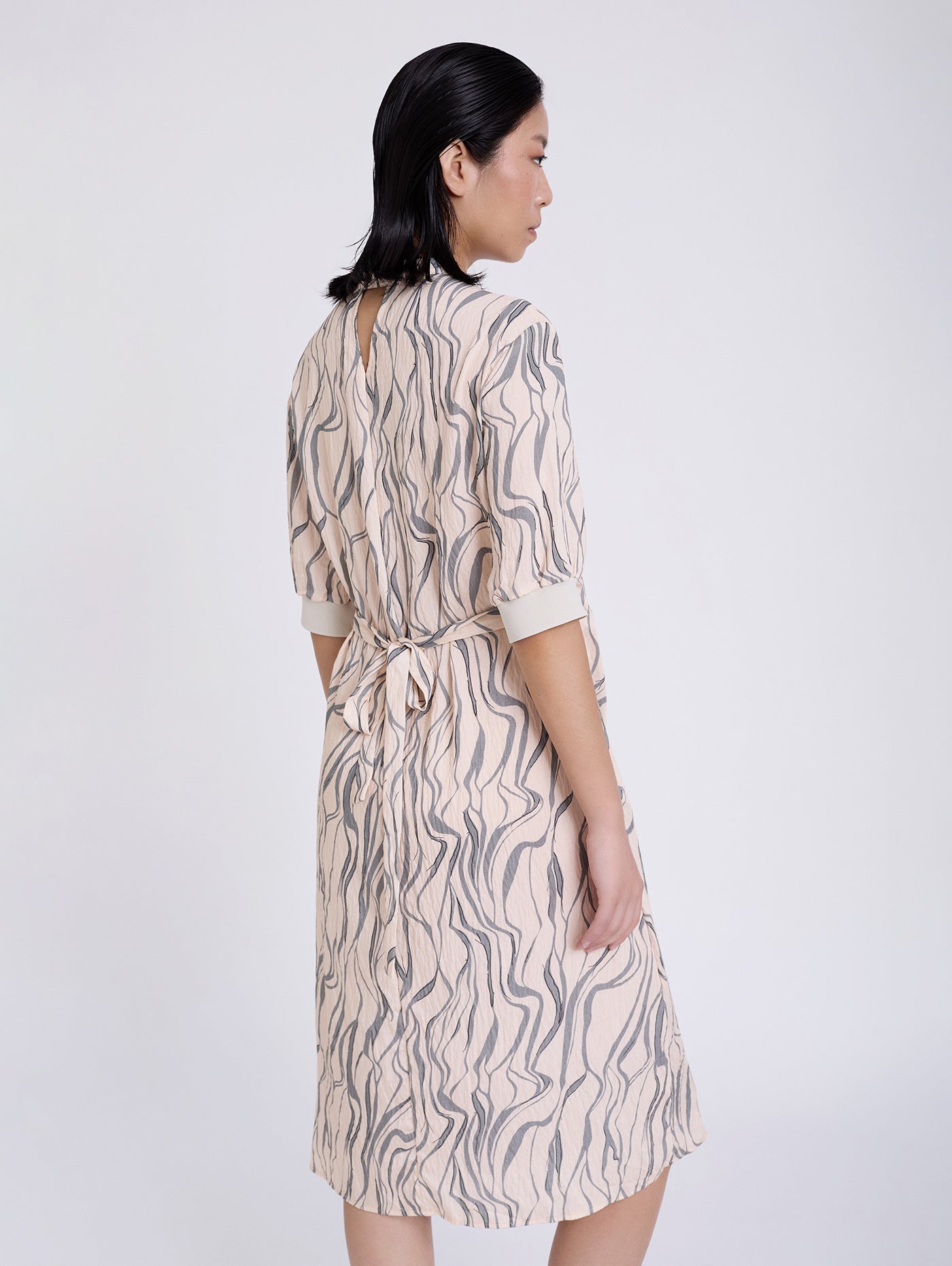 VESTIDO WRAPPED ESTAMPADO