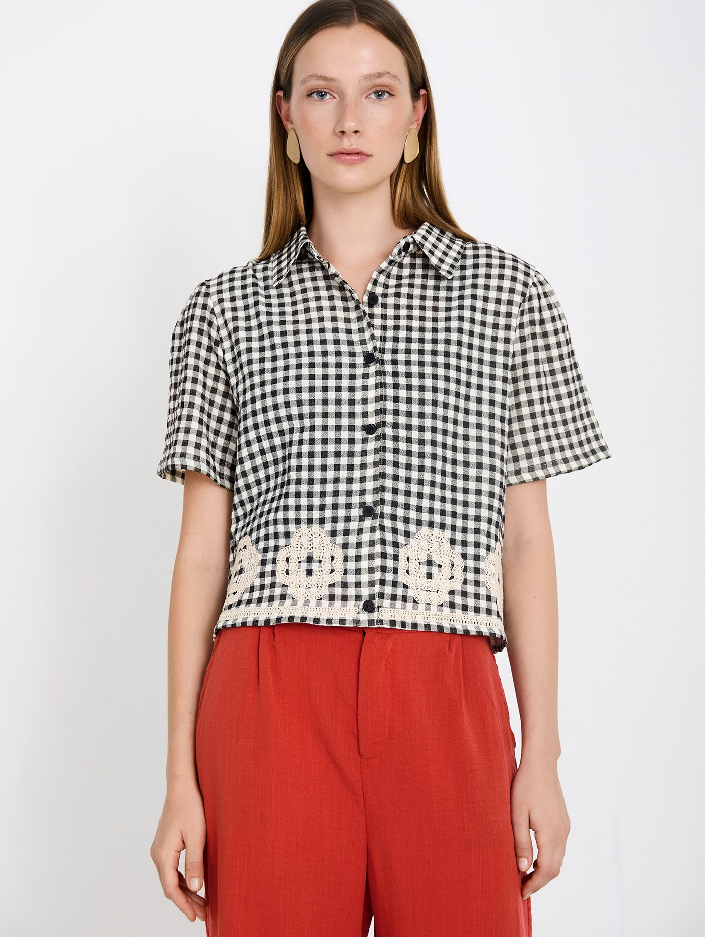 BLUSA VICHY DETALLES