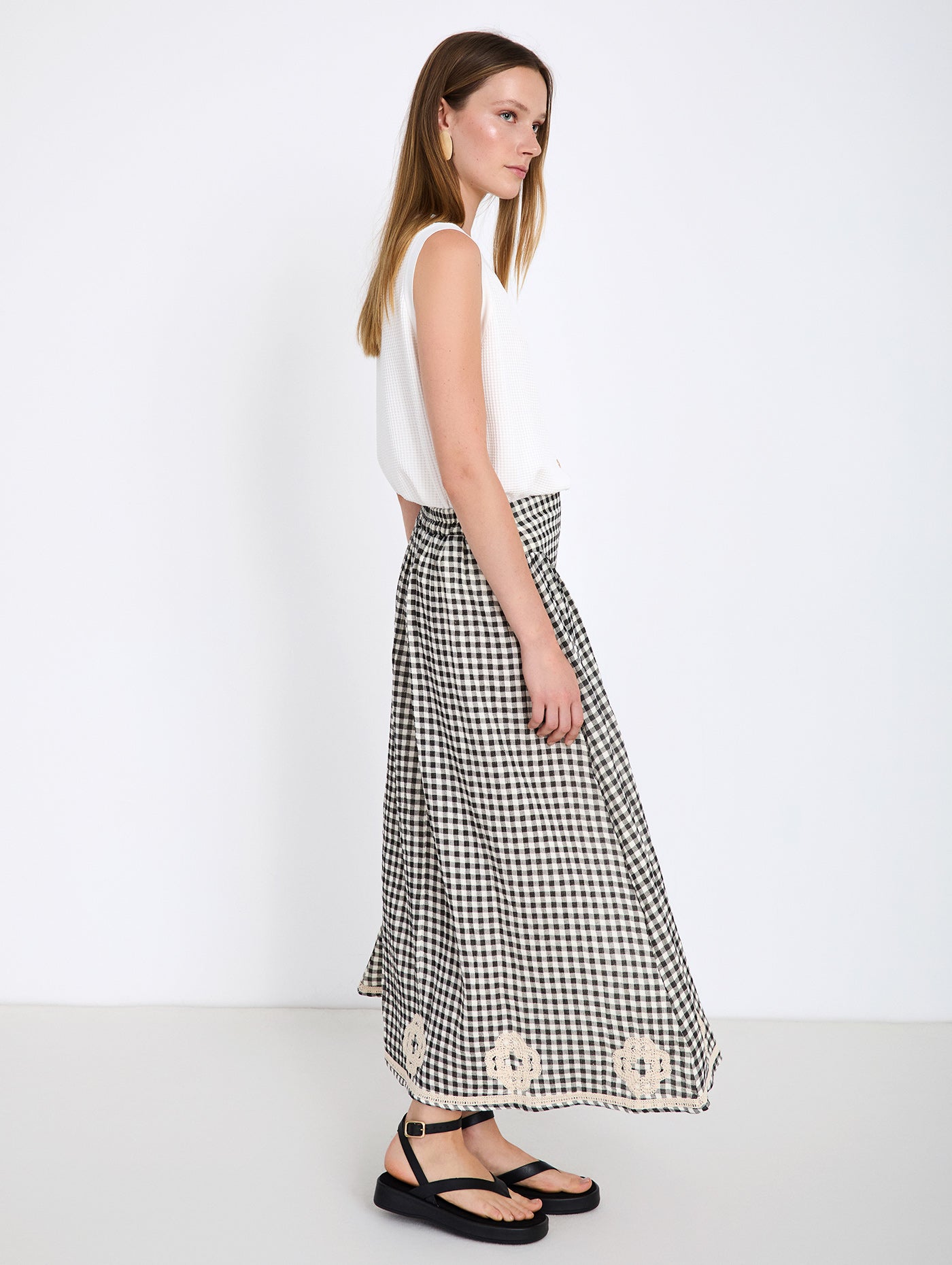 FALDA VICHY DETALLES