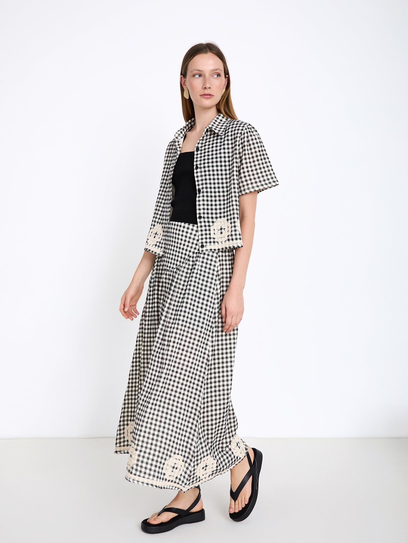 FALDA VICHY DETALLES