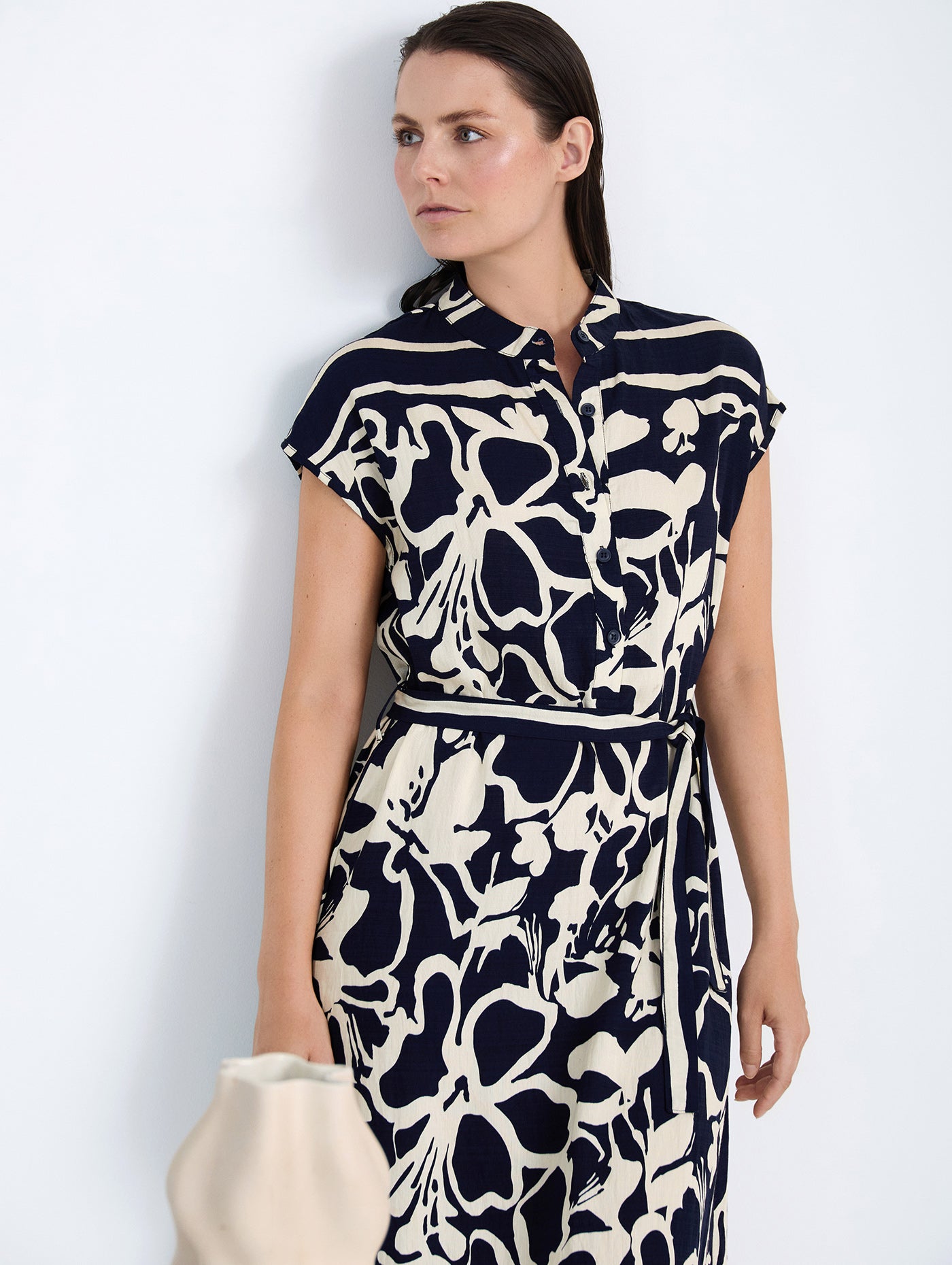 VESTIDO CAMISERO ESTAMPADO