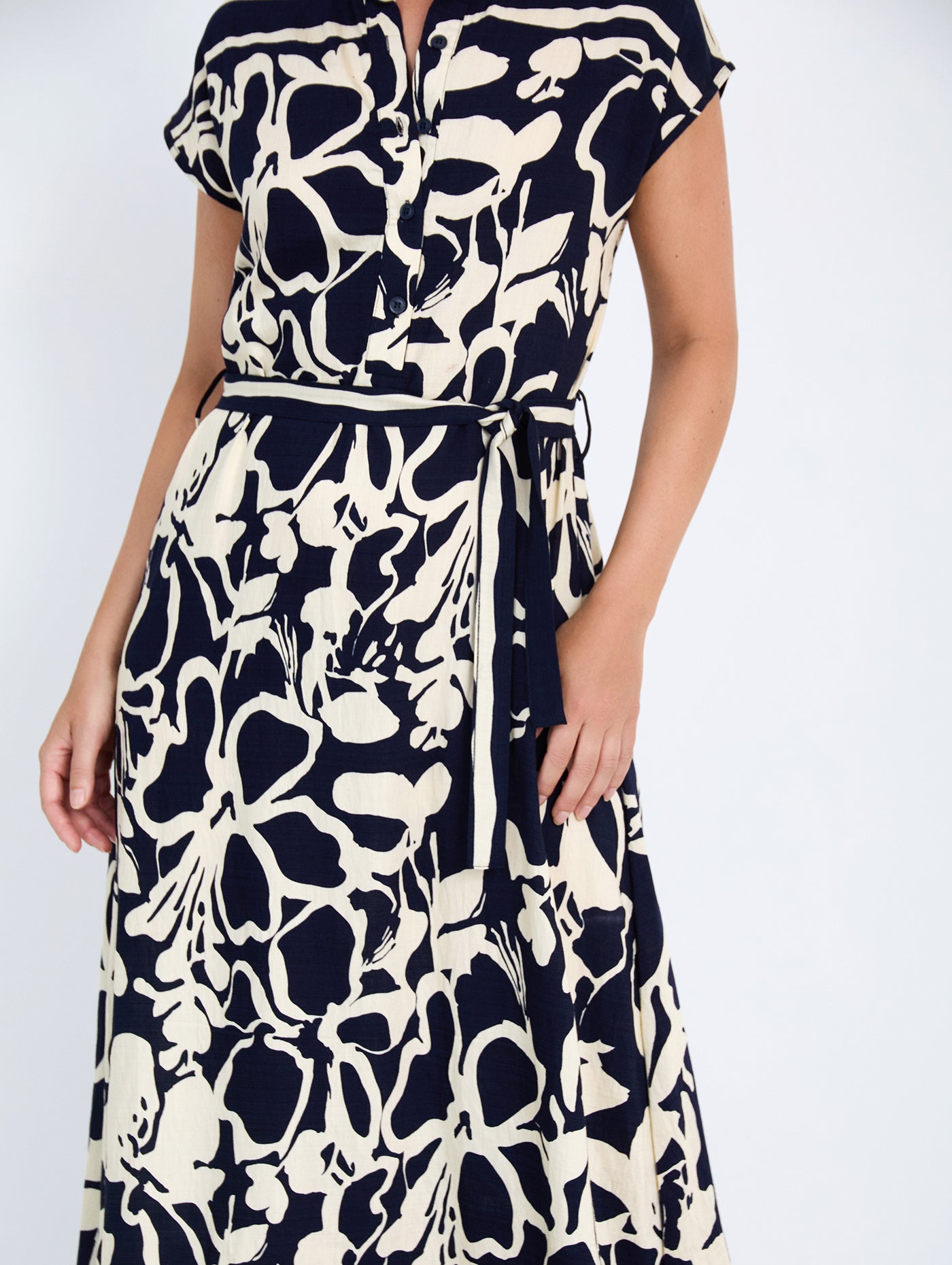 VESTIDO CAMISERO ESTAMPADO