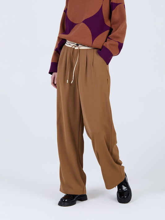 PANTALON CINTURA CONTRASTE