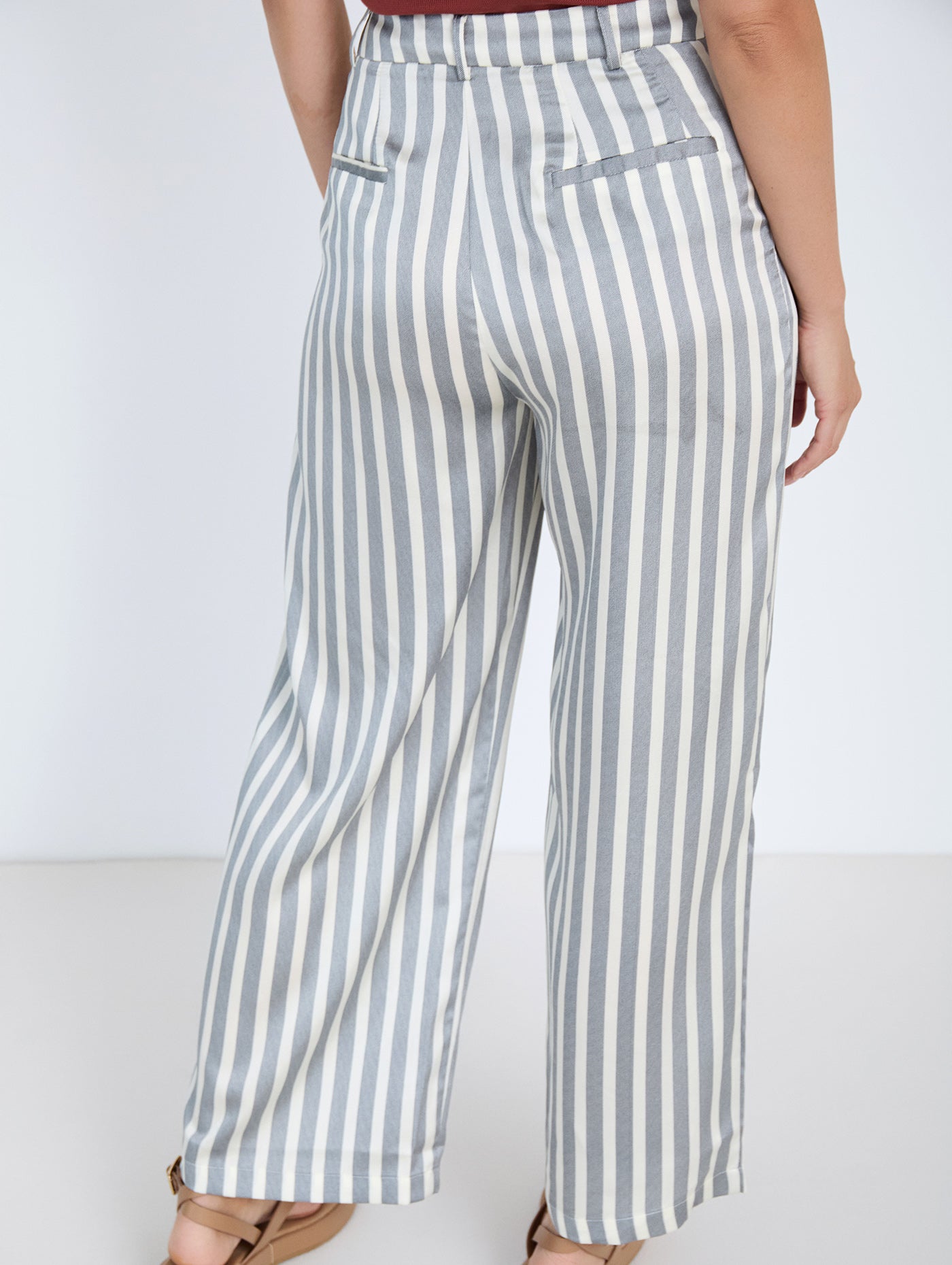 PANTALÓN FLUIDO RAYAS