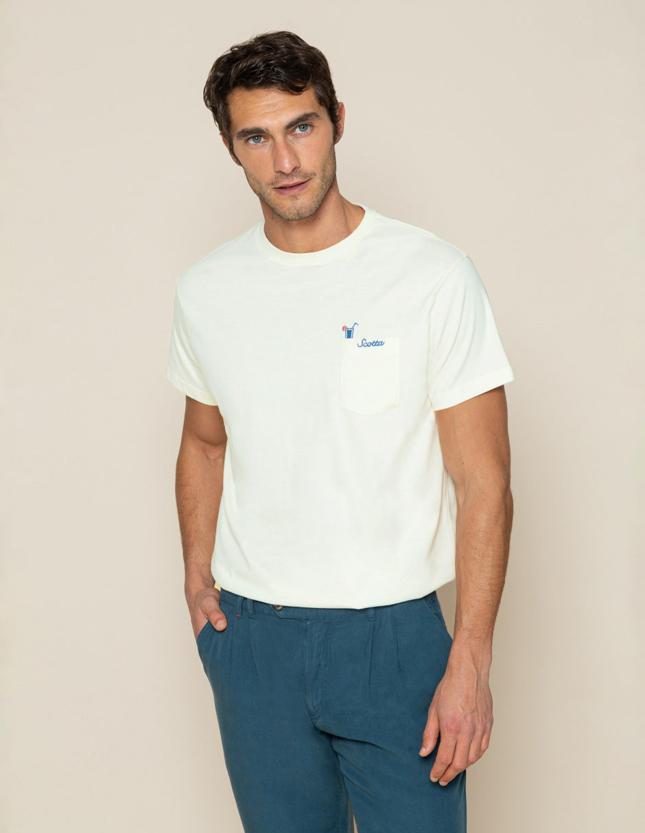 CAMISETA CHILL-IN-GUITO BLANCA