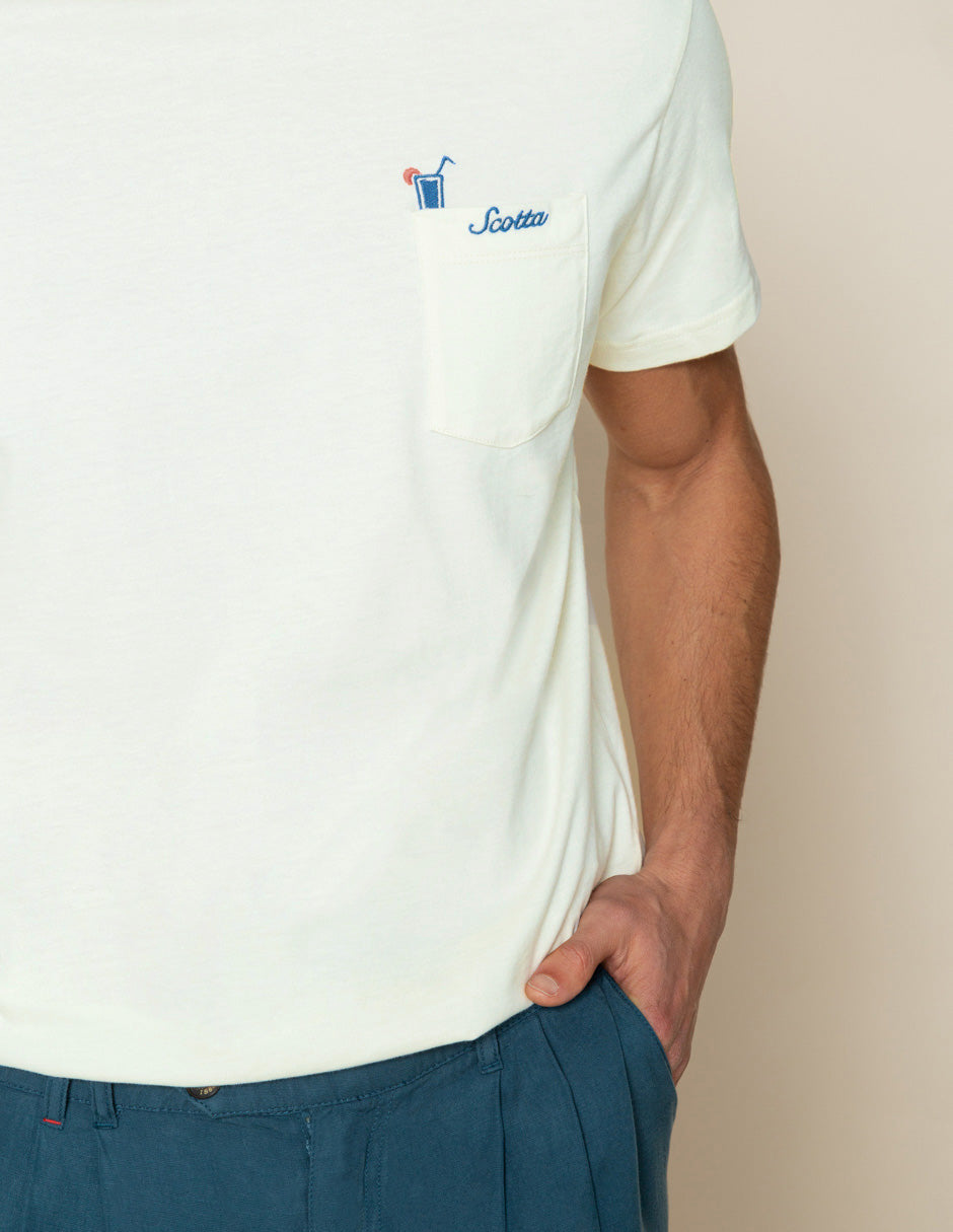 CAMISETA CHILL-IN-GUITO BLANCA