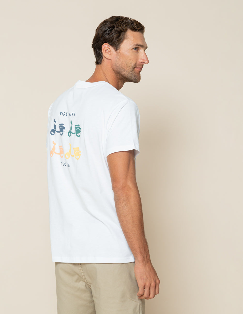 CAMISETA MOTO COLORES