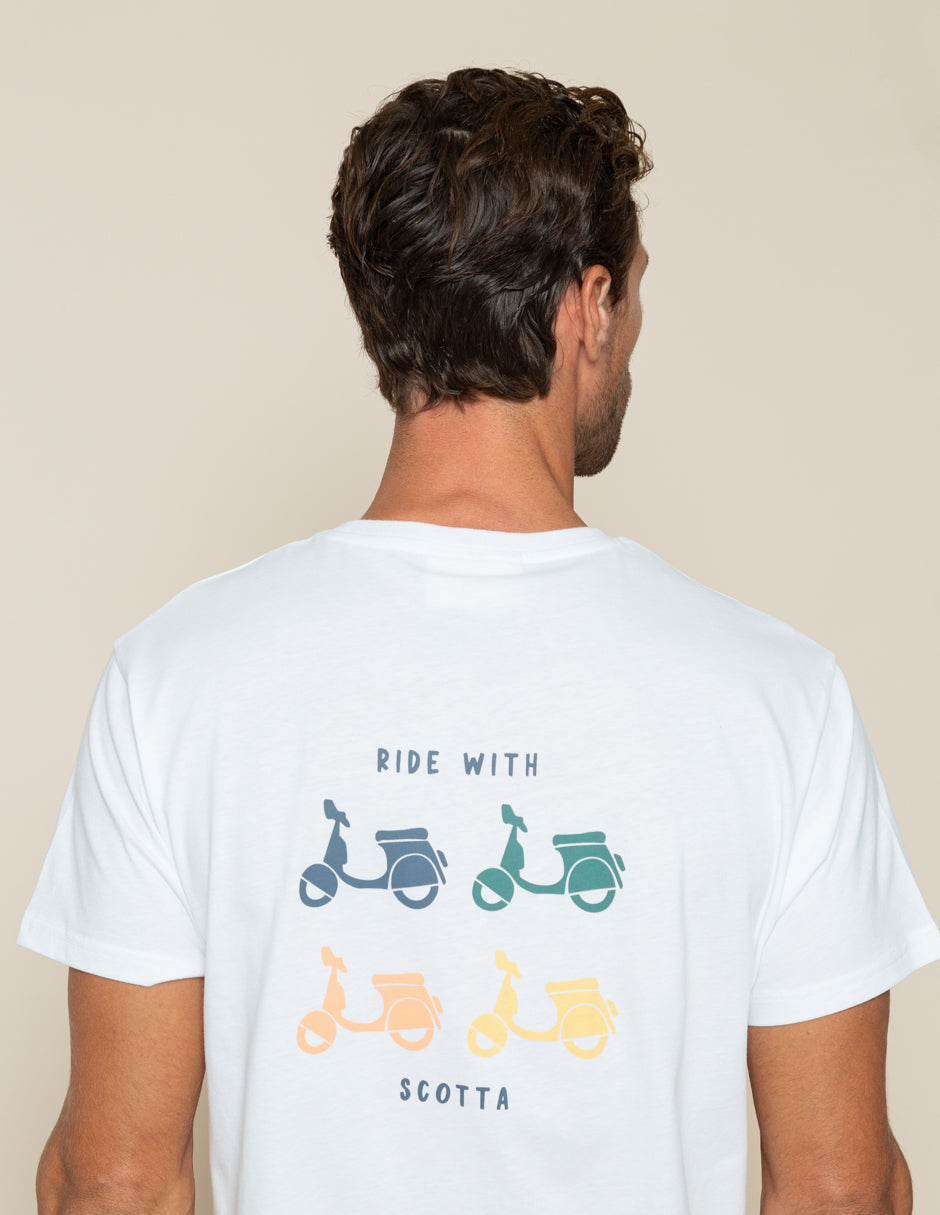 CAMISETA MOTO COLORES
