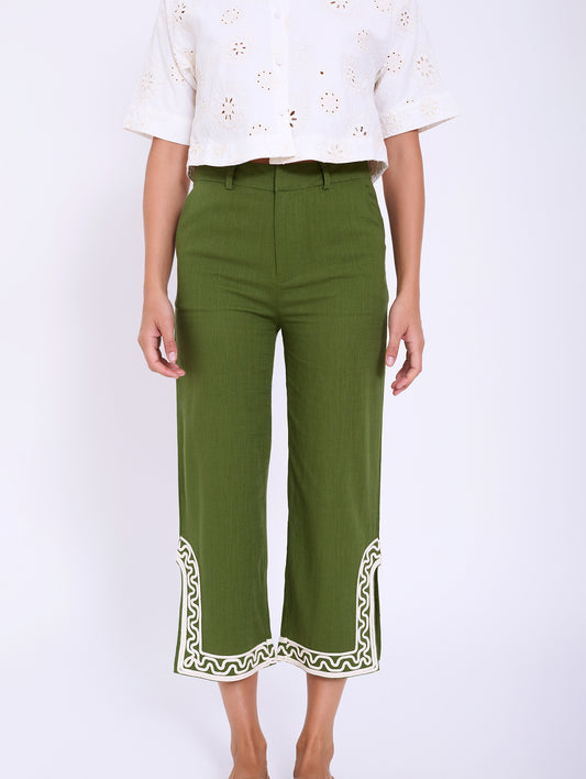 PANTALÓN BORDADO INDIO